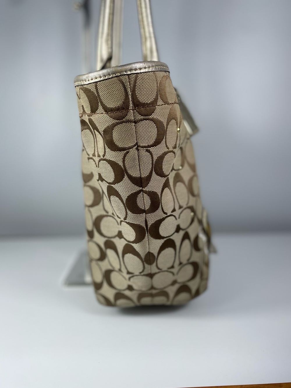 Coach Y2K Signature Bleecker Floral Tote- COA - Picture 15 of 15